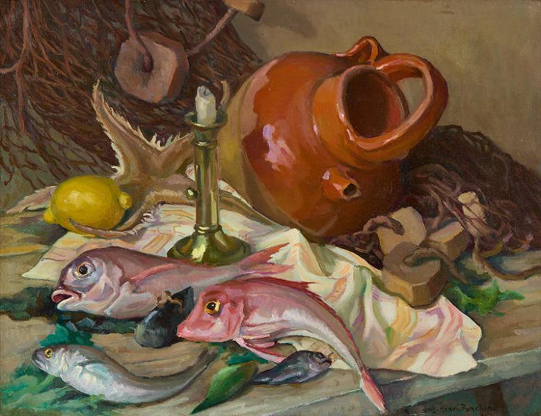 Nature morte aux poissons