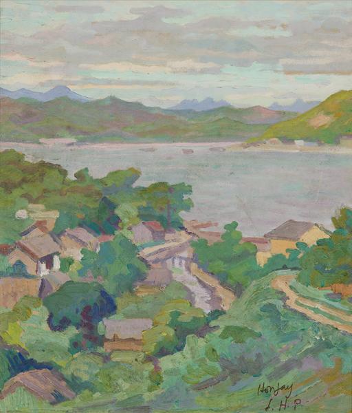 Vue de Hongay, Indochine