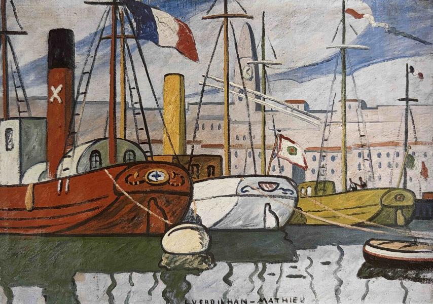 Bateaux à quai